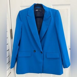 Zara women’s cobalt blue suit